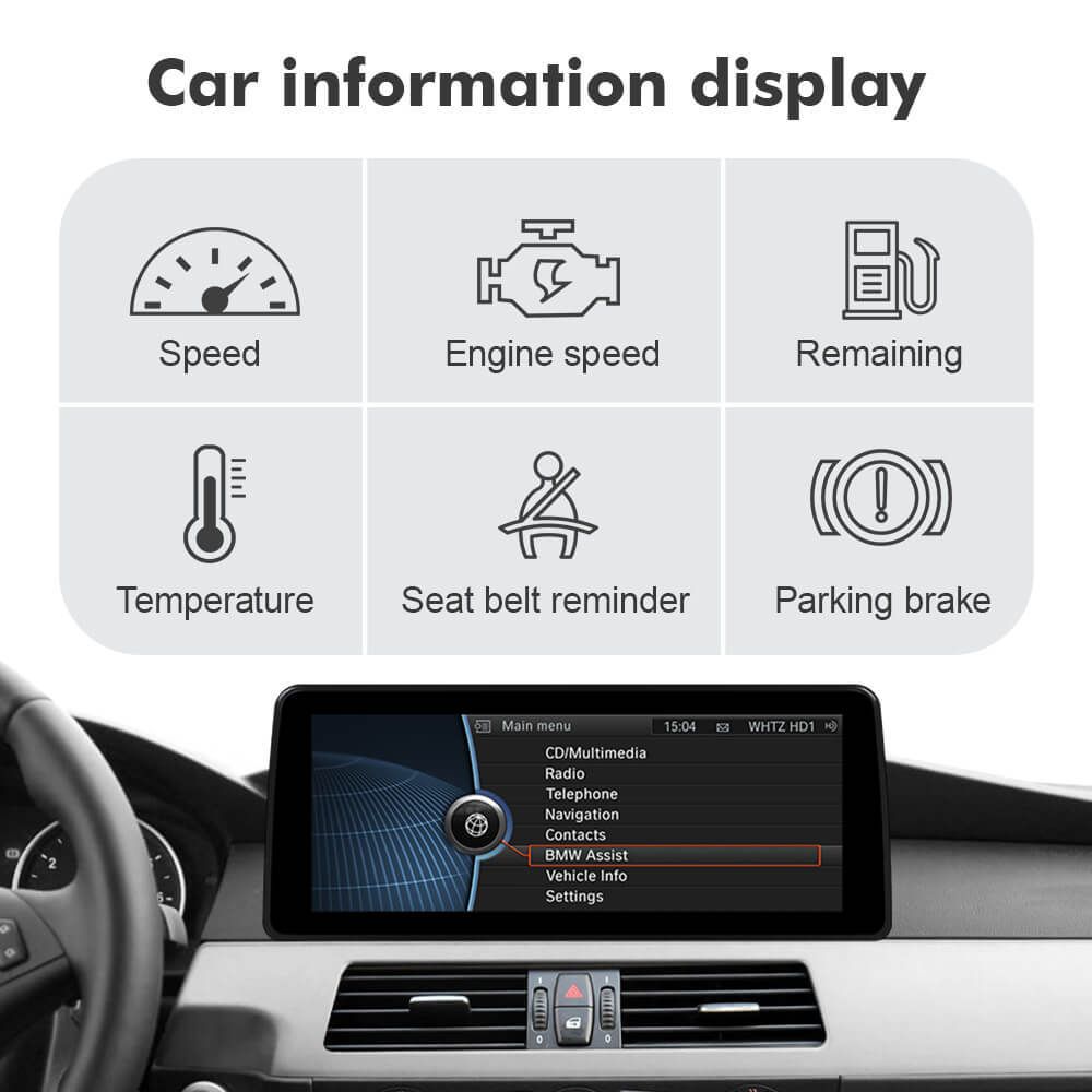 ISUDAR 12.3 Inch Android 12 Car Radio For BMW E60/E61/E62 2004-2008 CCC GPS Auto Multimedia Stereo