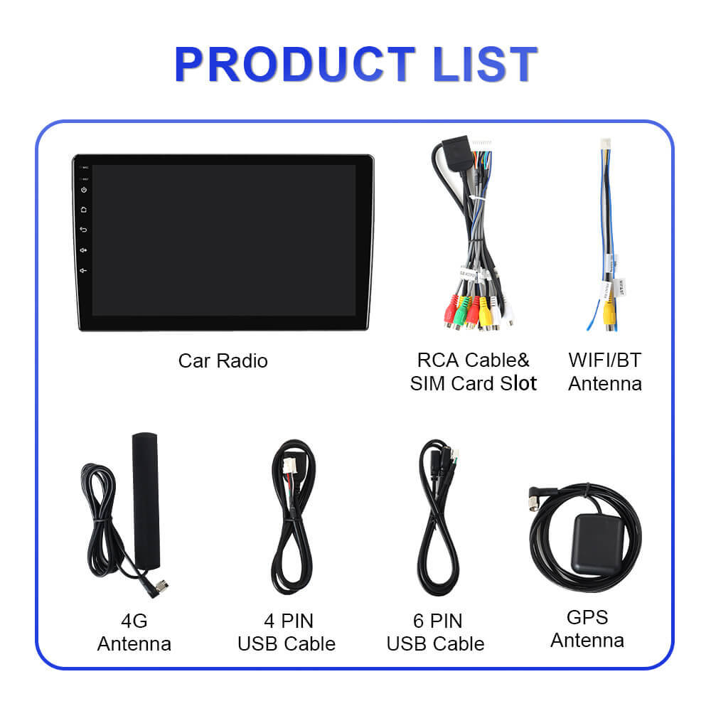 Upgrade from T72 - T75 series Android 14 UIS7865  Car Radio For Universal - No Frame Version