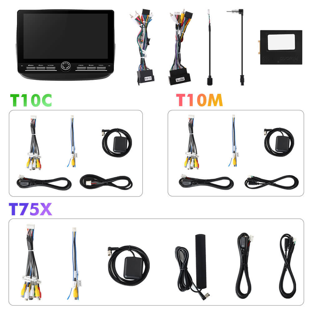 10inch Android 14 Button Car Radio For Fiat Mobi 2016-2024