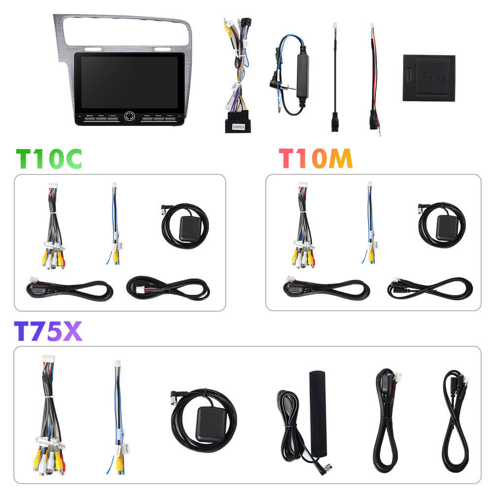 10inch Android 14 Button Car Radio For VW/Volkswagen/Golf 7 2013-