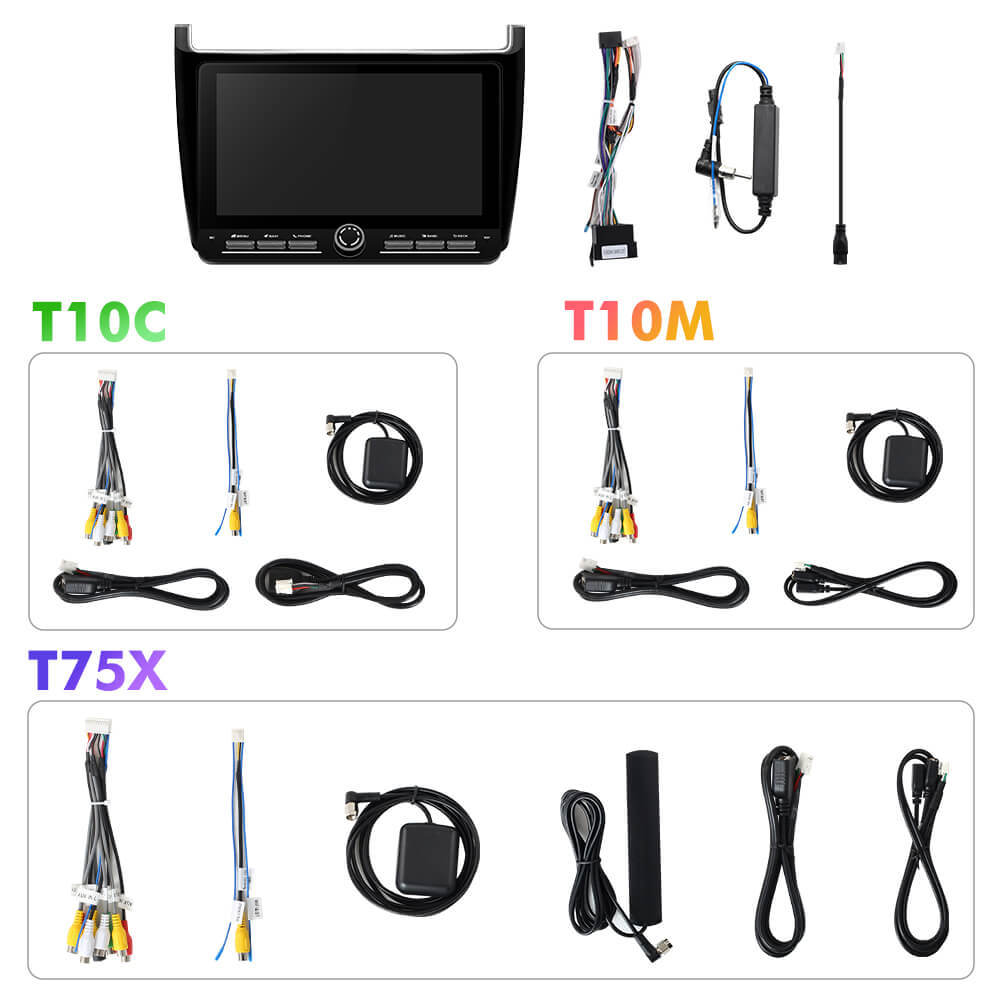 10inch Android 14 Button Car Radio For VW/Volkswagen/POLO Sedan 2009-2017
