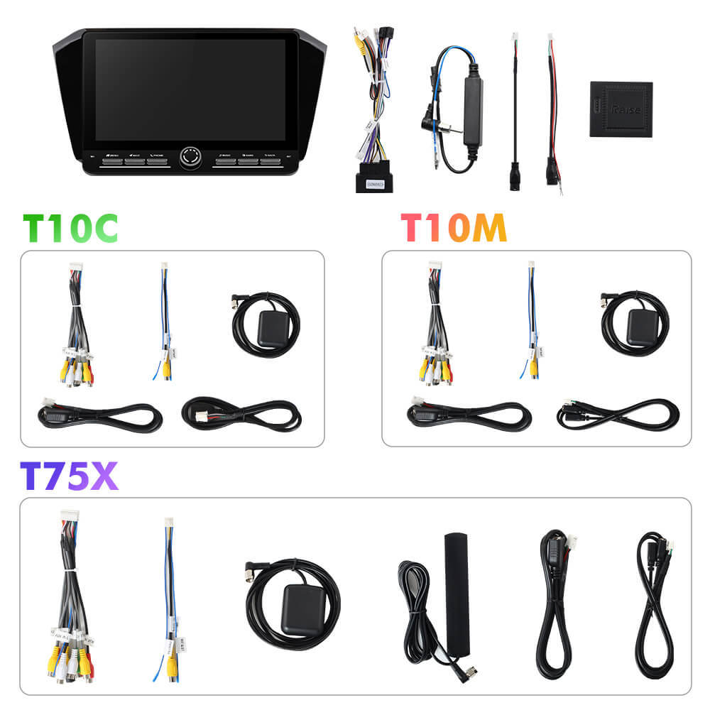 10inch Android 14 Button Car Radio For VW/Volkswagen Passat B8 2015-