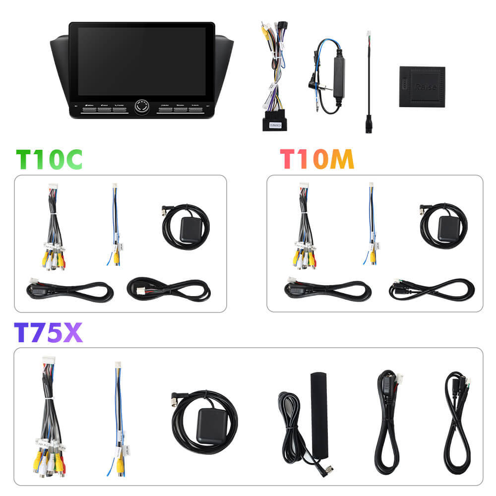 10inch Android 14 Button Car Radio For Skoda Fabia 2015 - 2019