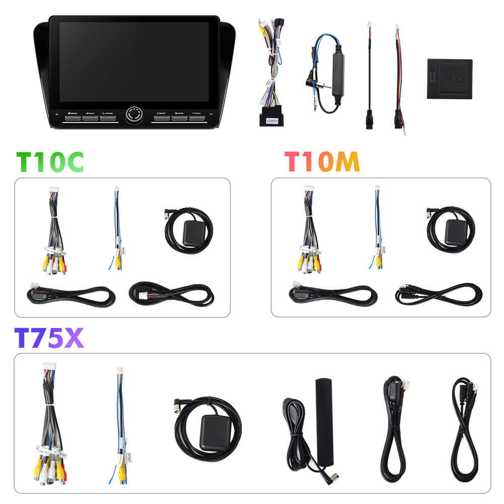 For Skoda Octavia 3 A7 2014- 10inch Android 14 New Design Button Car Radio