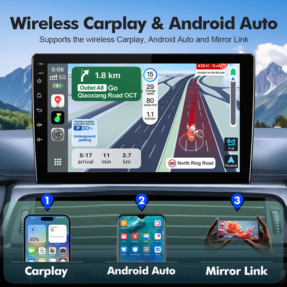 For Skoda Fabia 2015-2019 T75 Upgrade from T72  Android 14 UIS7865 Car Radio