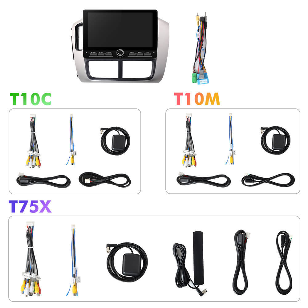For Honda Pilot 2005-2008 Androd 14 10inch Angle Key 2.0 Touch Screen Car Radio