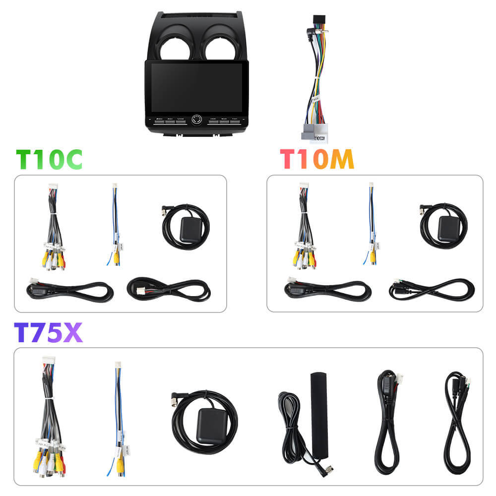 For Nissan Qashqai J10 2006-2013 Androd 14 10inch Angle Key 2.0 Touch Screen Car Radio