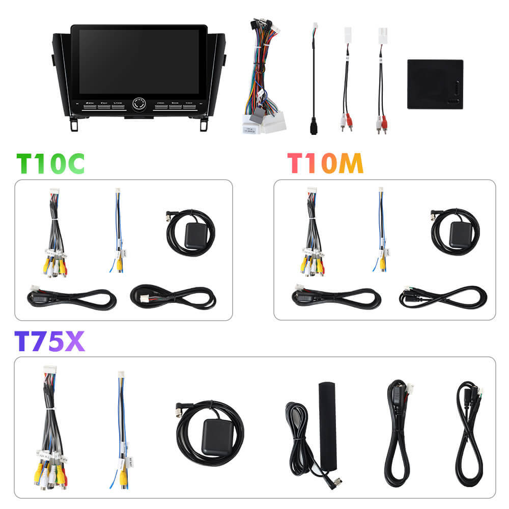 For Nissan X-Trail T32 Qashai J11 T31 J10 2013-2017 Androd 14 10inch Angle Key 2.0 Touch Screen Car Radio