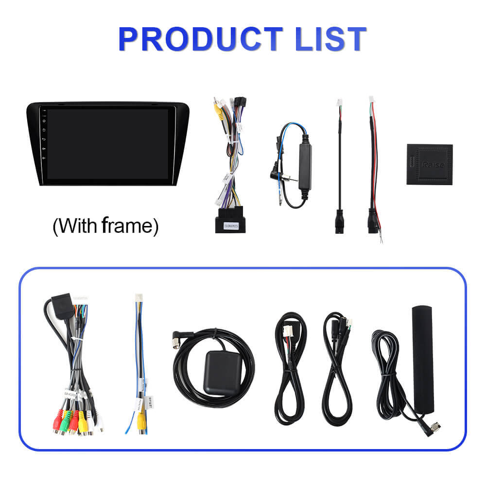 For Skoda Octavia 3 A7 2014- T75 Upgrade from T72  Android 14 UIS7865 Car Radio