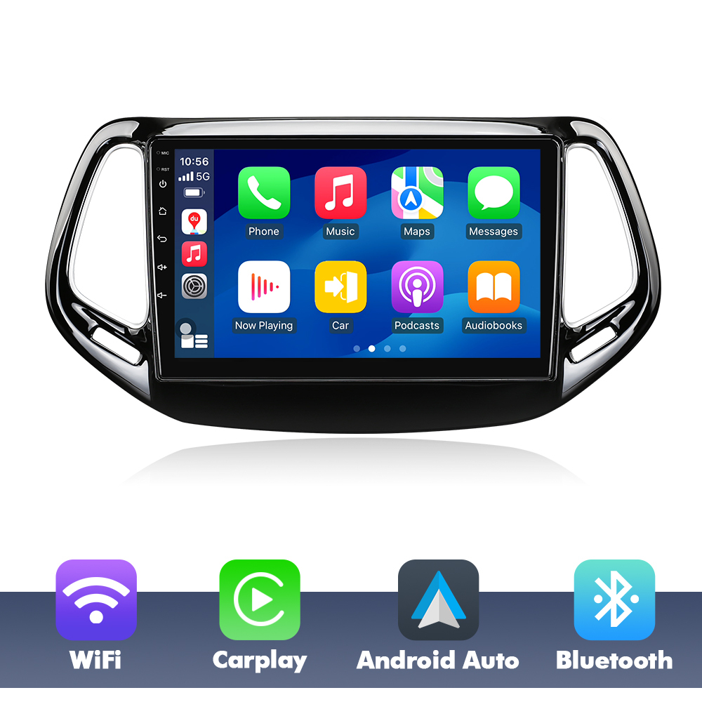 For Jeep Compass 2 MP 2016-2019 T75 Android 14 UIS7865 Car Radio Upgrade From T72