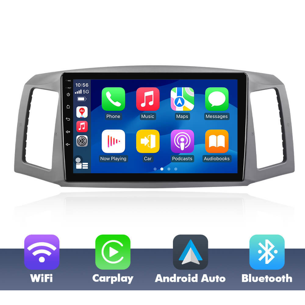 For Jeep Grand Cherokee 2004-2007 T75 Android 14 UIS7865 Car Radio Upgrade From T72