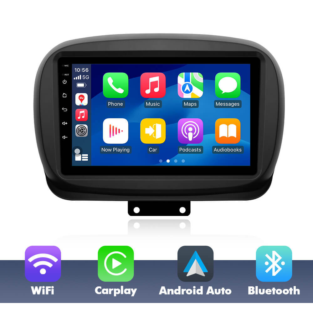 Upgrade from T72 - T75 series Android 14 UIS7865 Car Radio For Fiat 500X 2014-2019