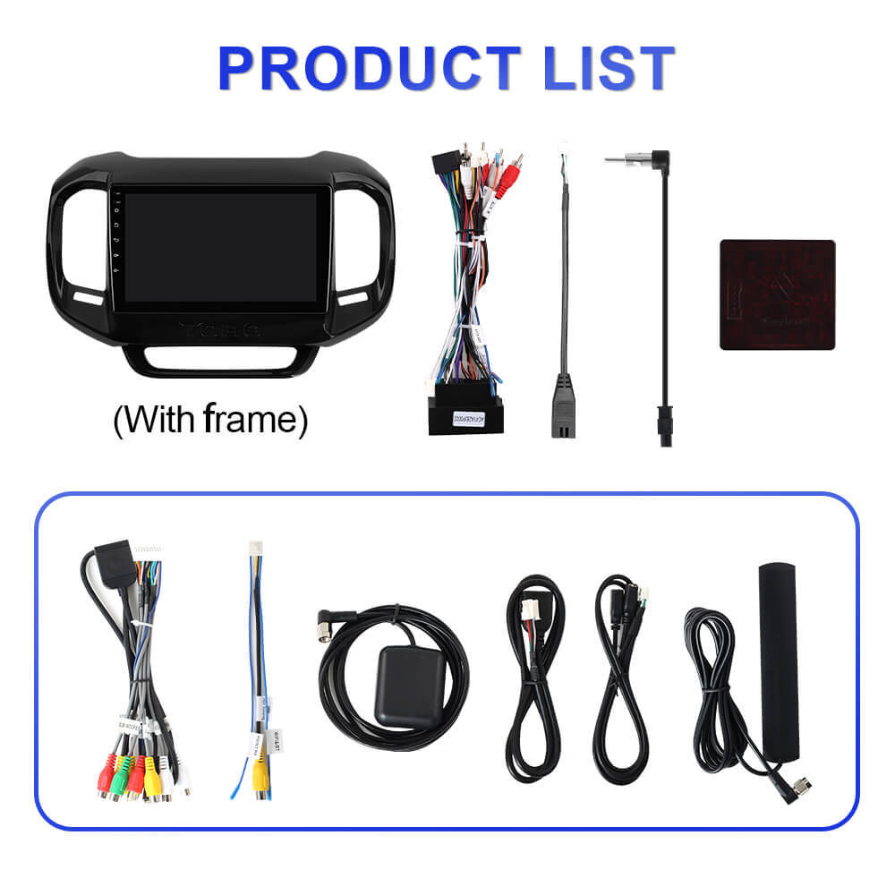 Upgrade from T72 - T75 series Android 14 UIS7865 Car Radio For Fiat Toro 2017-