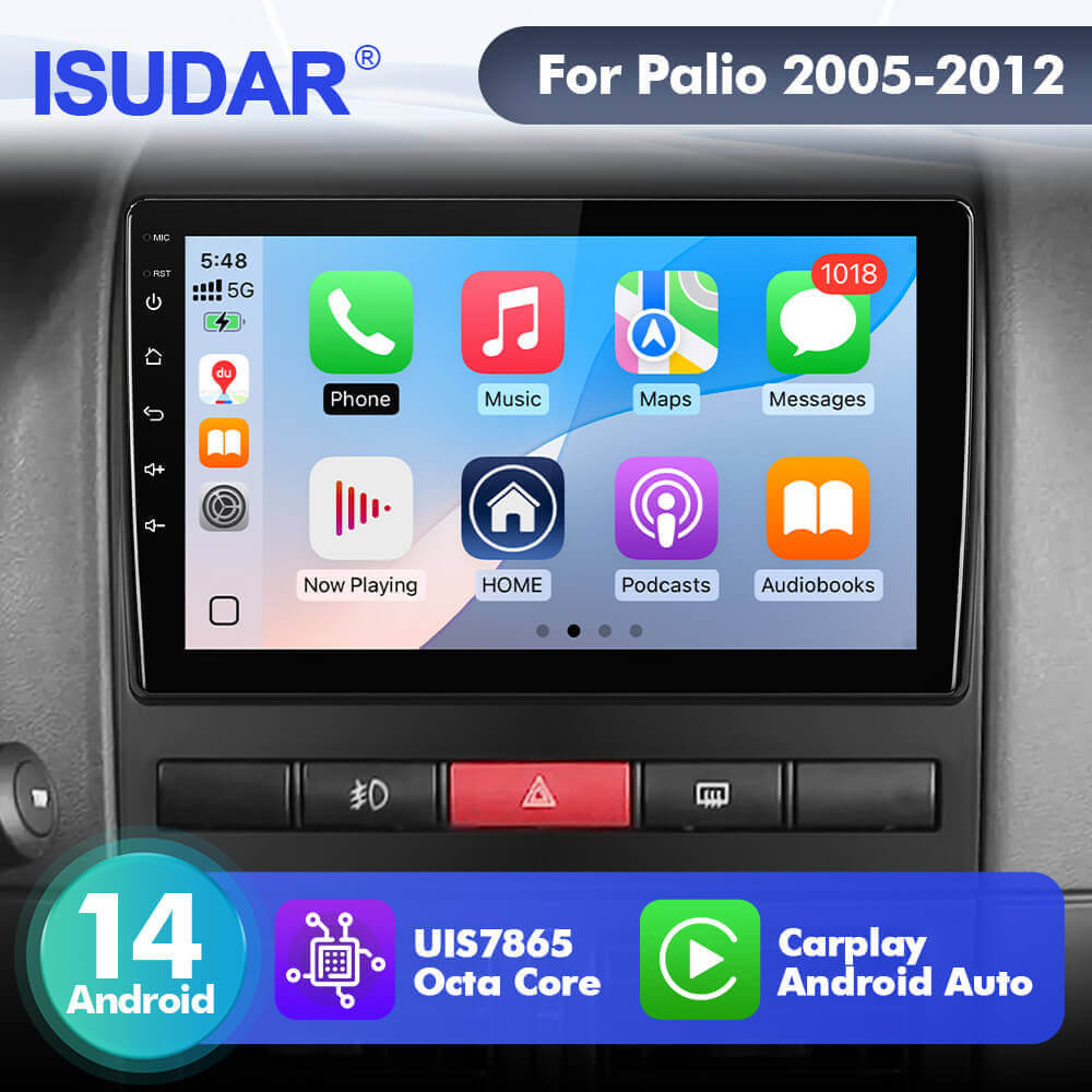 Upgrade from T72 - T75 series Android 14 UIS7865 Car Radio For Palio 2005-2012