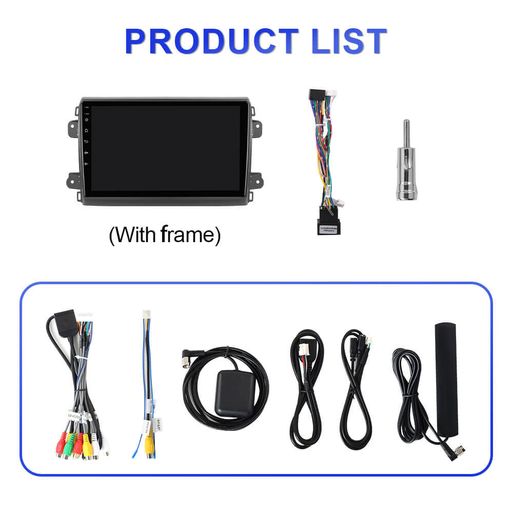 For Fiat Ducato Van L3H2 2021-2023 Upgrade from T72 - T75 series Android 14 UIS7865 Car Radio