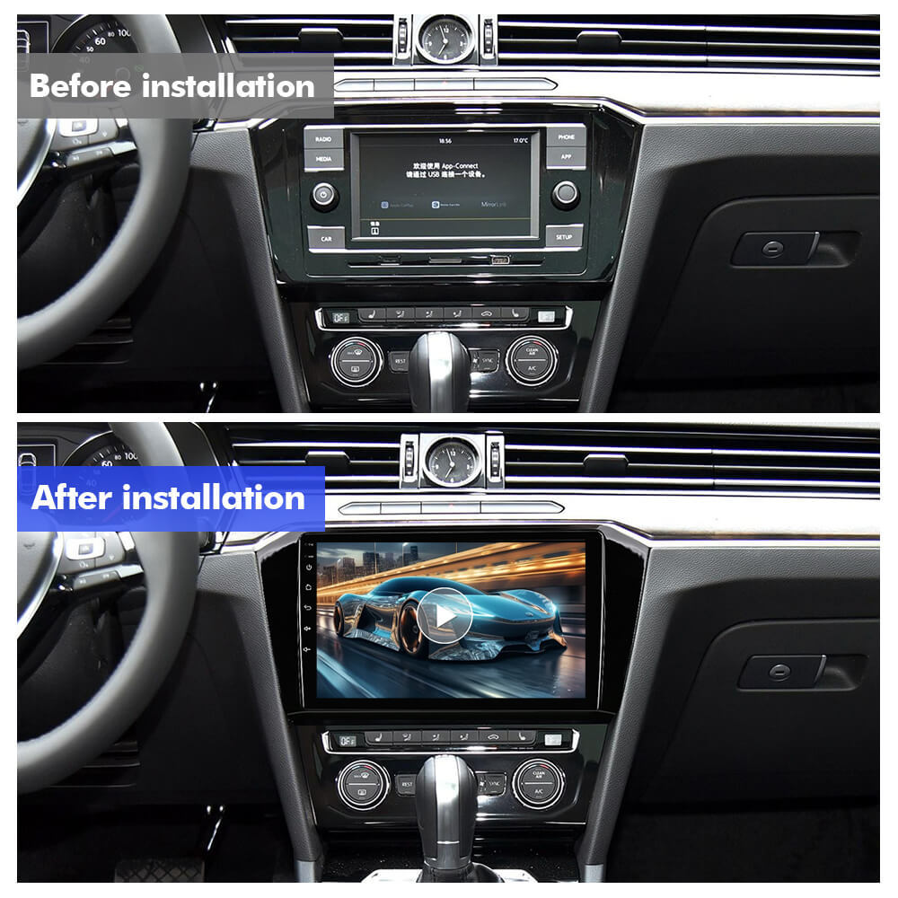 For VW/Volkswagen Passat B8 2015- T75  Android 14 UIS7865 Car Radio Upgrade From T72