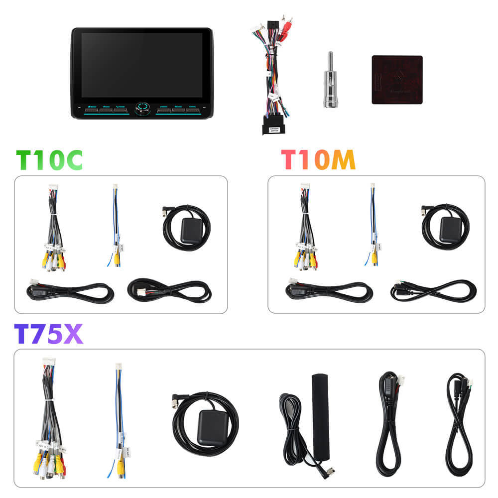 T75/T10C/T10M 10inch Android 14 Angle Key 2.0 Car Radio For Fiat Stilo 2002-2010
