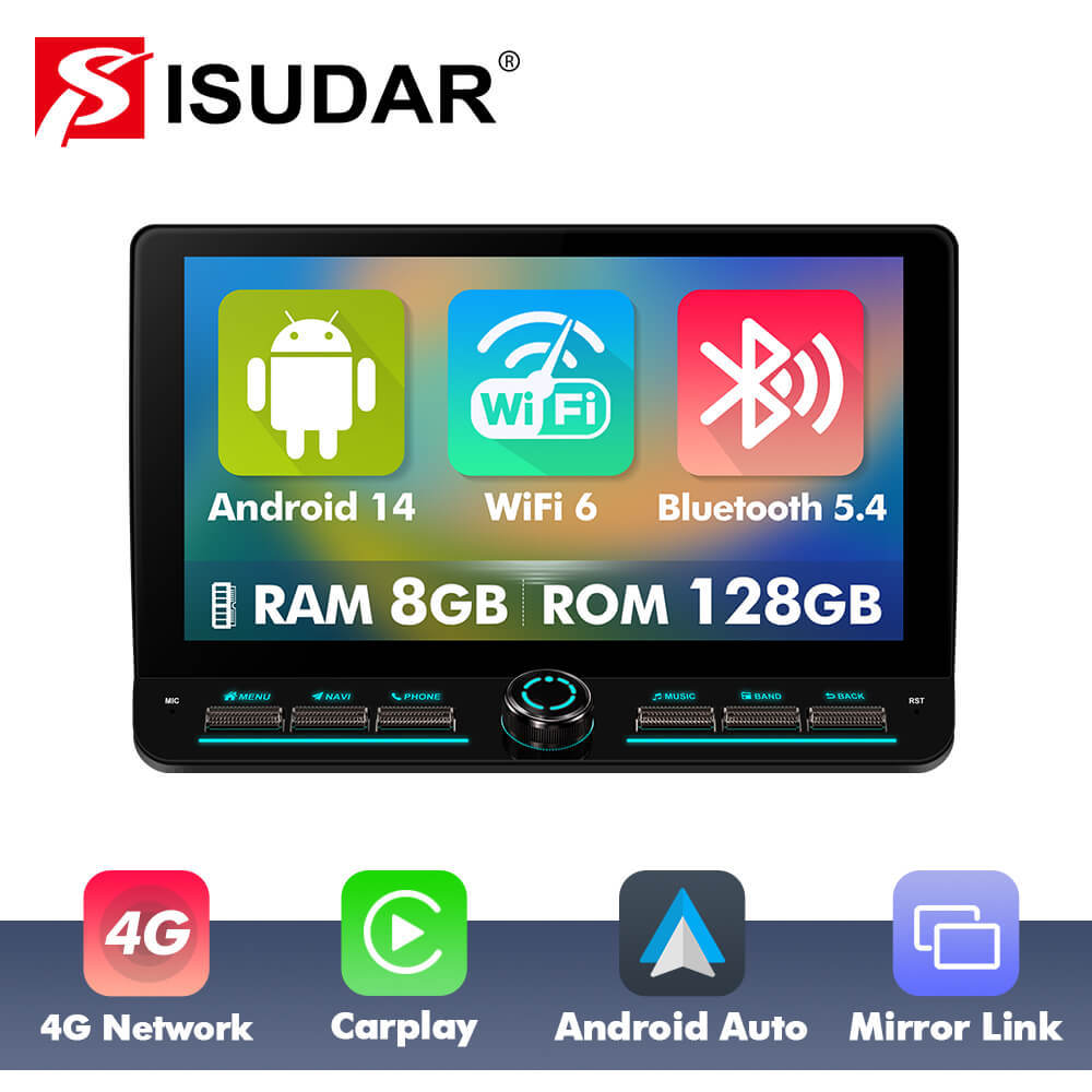 10inch Android 14 Button Car Radio For Fiat Bravo 2007-2012