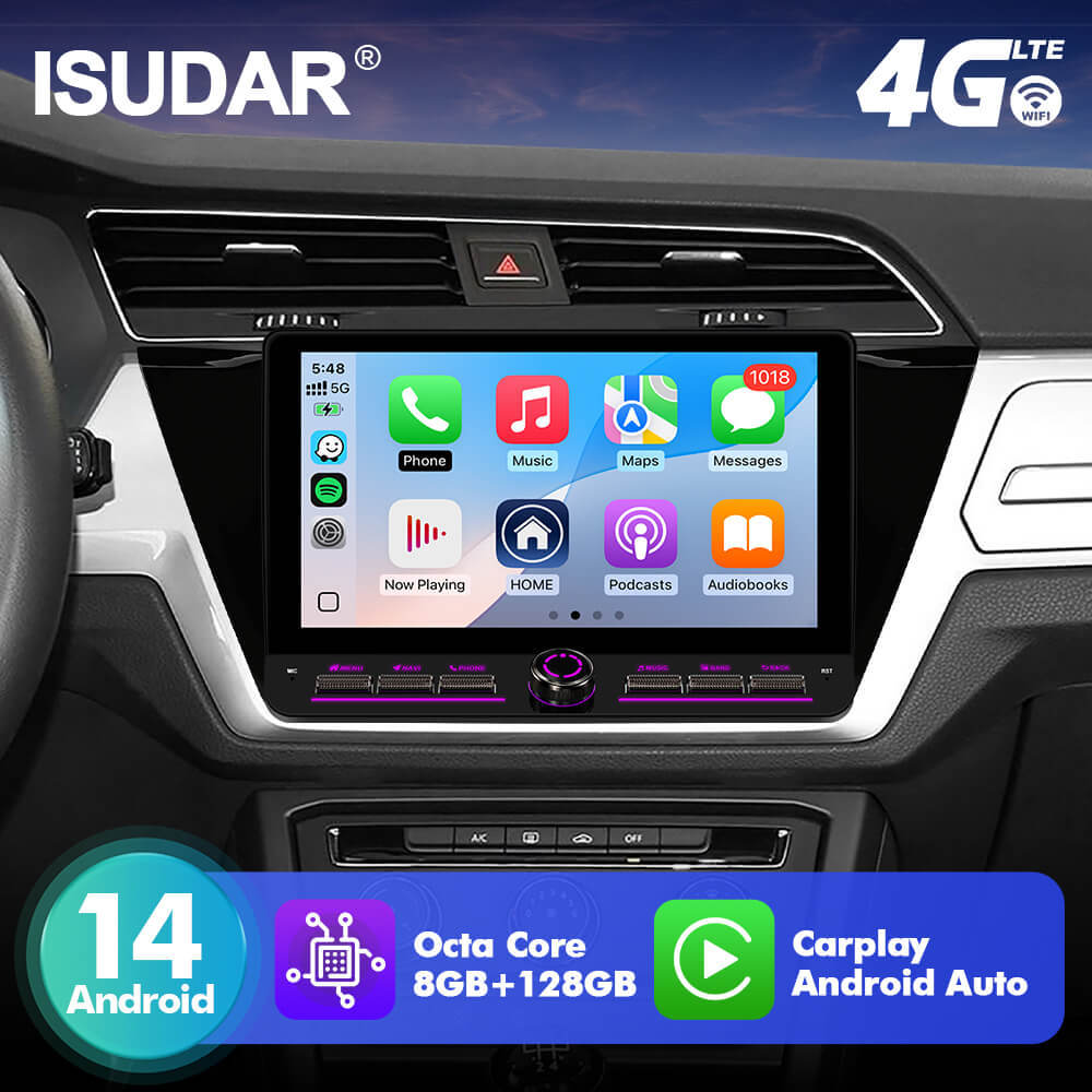 10inch Android 14 Button Car Radio For VW/Volkswagen/TOURAN 2016 2017 2018-