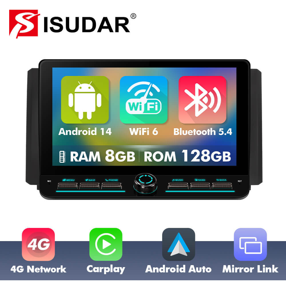 For Seat ATECA 2016-2022 Androd 14 10inch Color Light Button Screen Car Radio