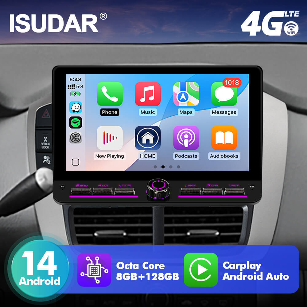 T10C/T10M/T75X For Honda Pilot 2005-2008 Androd 14 10inch Angle Key 2.0 Touch Screen Car Radio