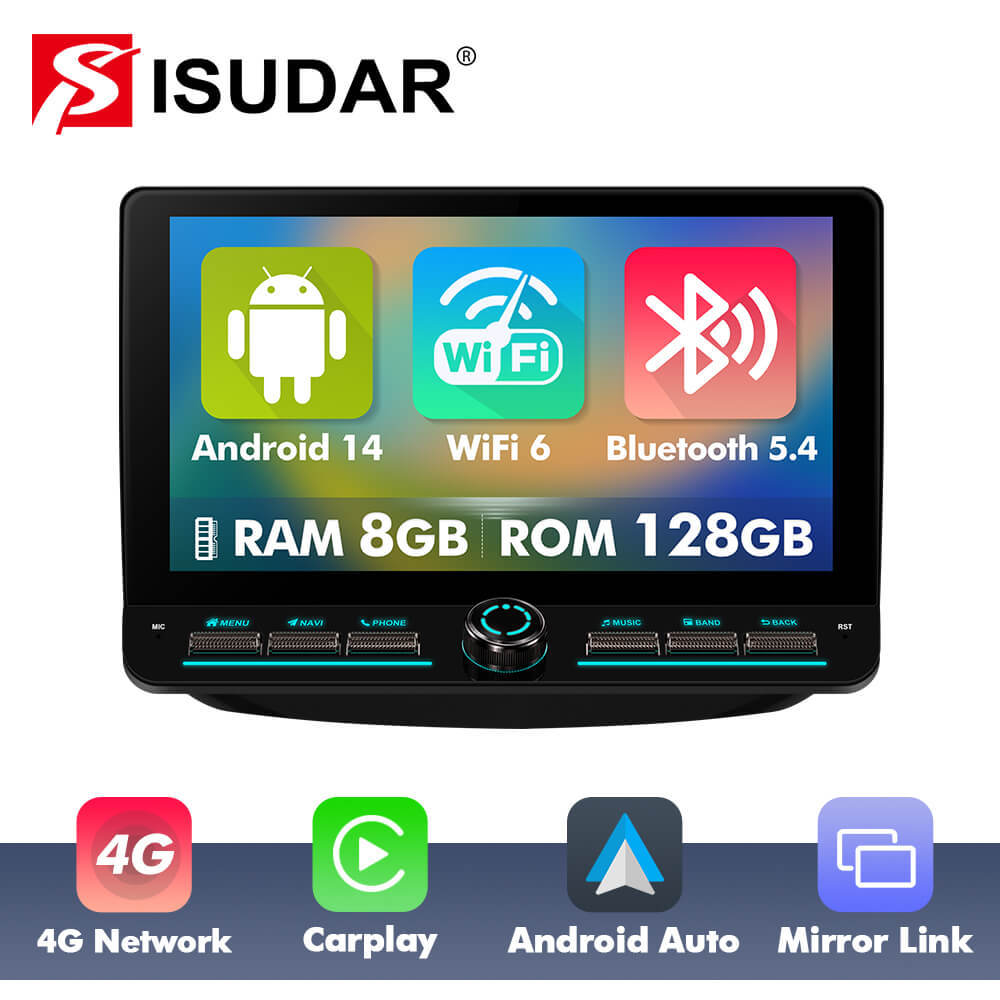 T75/T10C/T10M 10inch Android 14 Angle Key 2.0 Car Radio For Chevrolet Onix 2018-2022