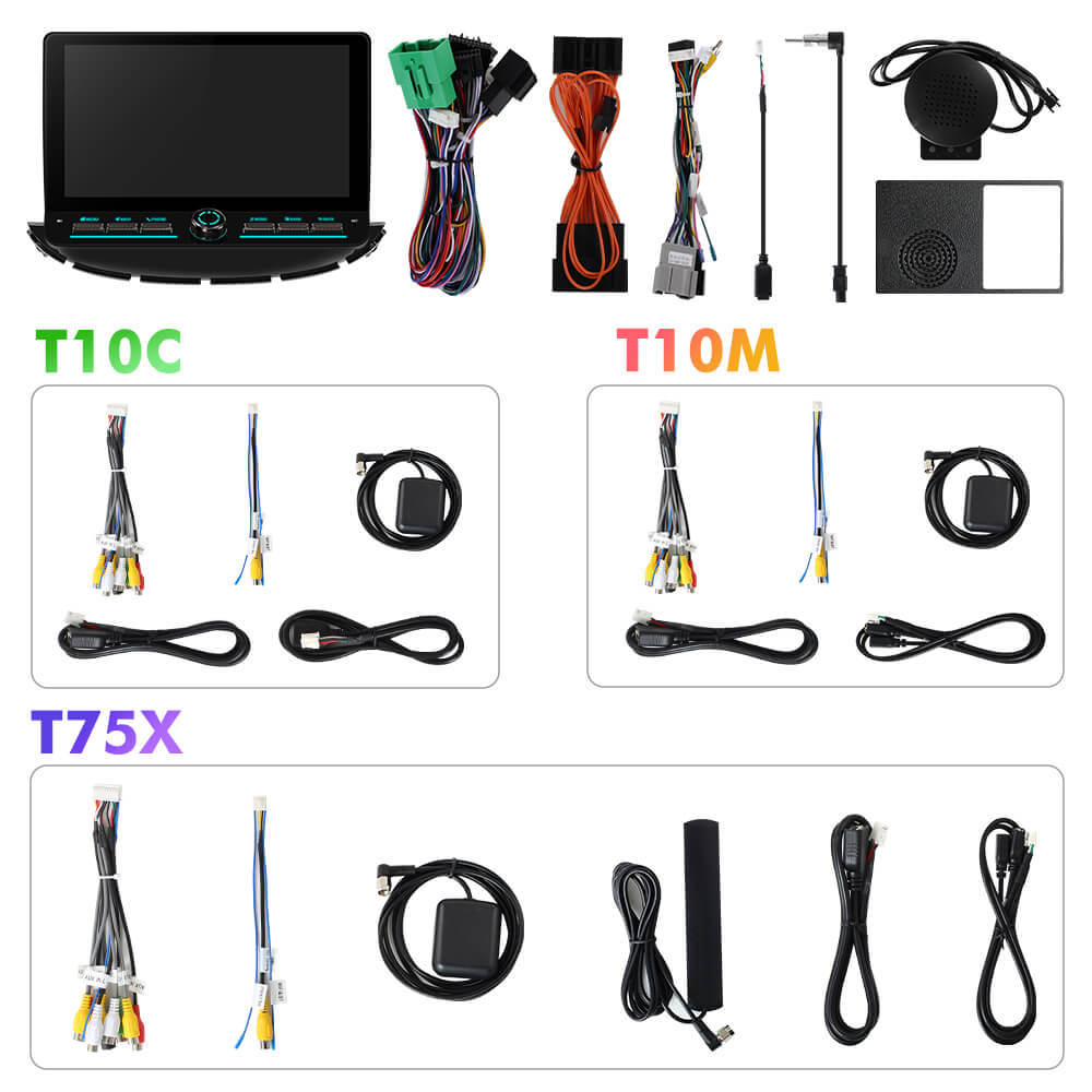 T75/T10C/T10M 10inch Android 14 Angle Key 2.0 Car Radio For Chevrolet Trax 2017-2022