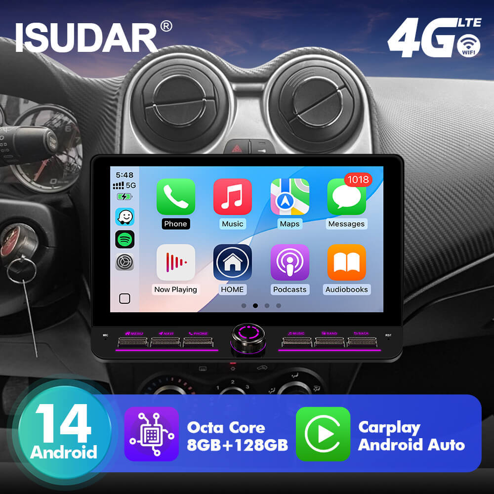 T10C/T10M/T75X 10inch Android 14 Angle Key 2.0 Car Radio Car Radio For Fiat Alfa Romeo Mito 2008-