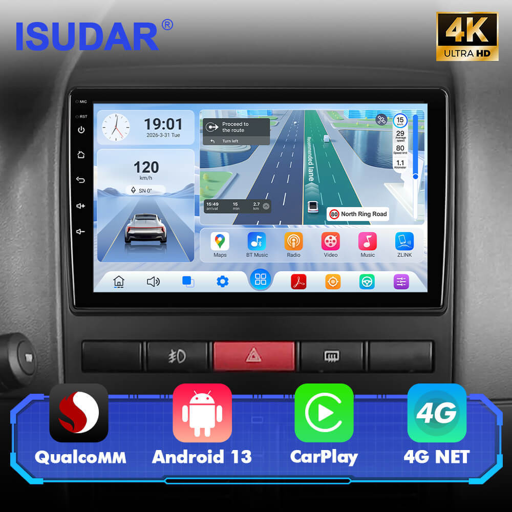 Q74X Qualcomm Android 13 Cat Stereo 9"  For Palio Weekend/Siena/Idea