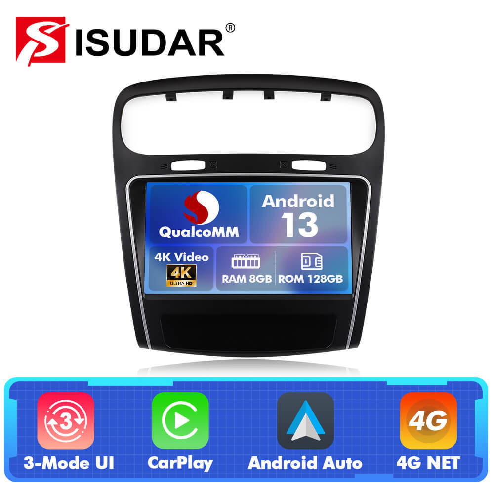 Q74X Qualcomm Android 13 Cat Stereo 9" For Dodge Journey/ Fiat Freemont 2012-2014