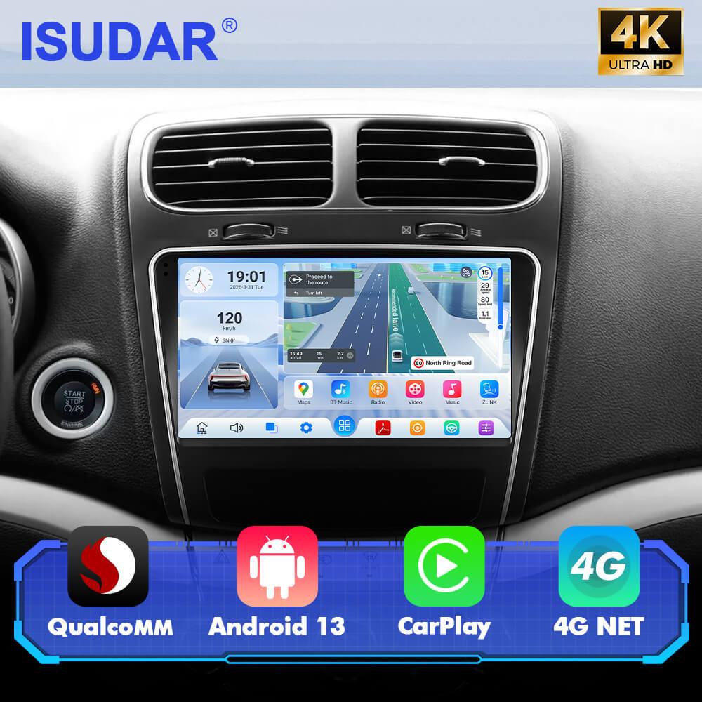 Q74X Qualcomm Android 13 Cat Stereo 9" For Dodge Journey/ Fiat Freemont 2012-2014