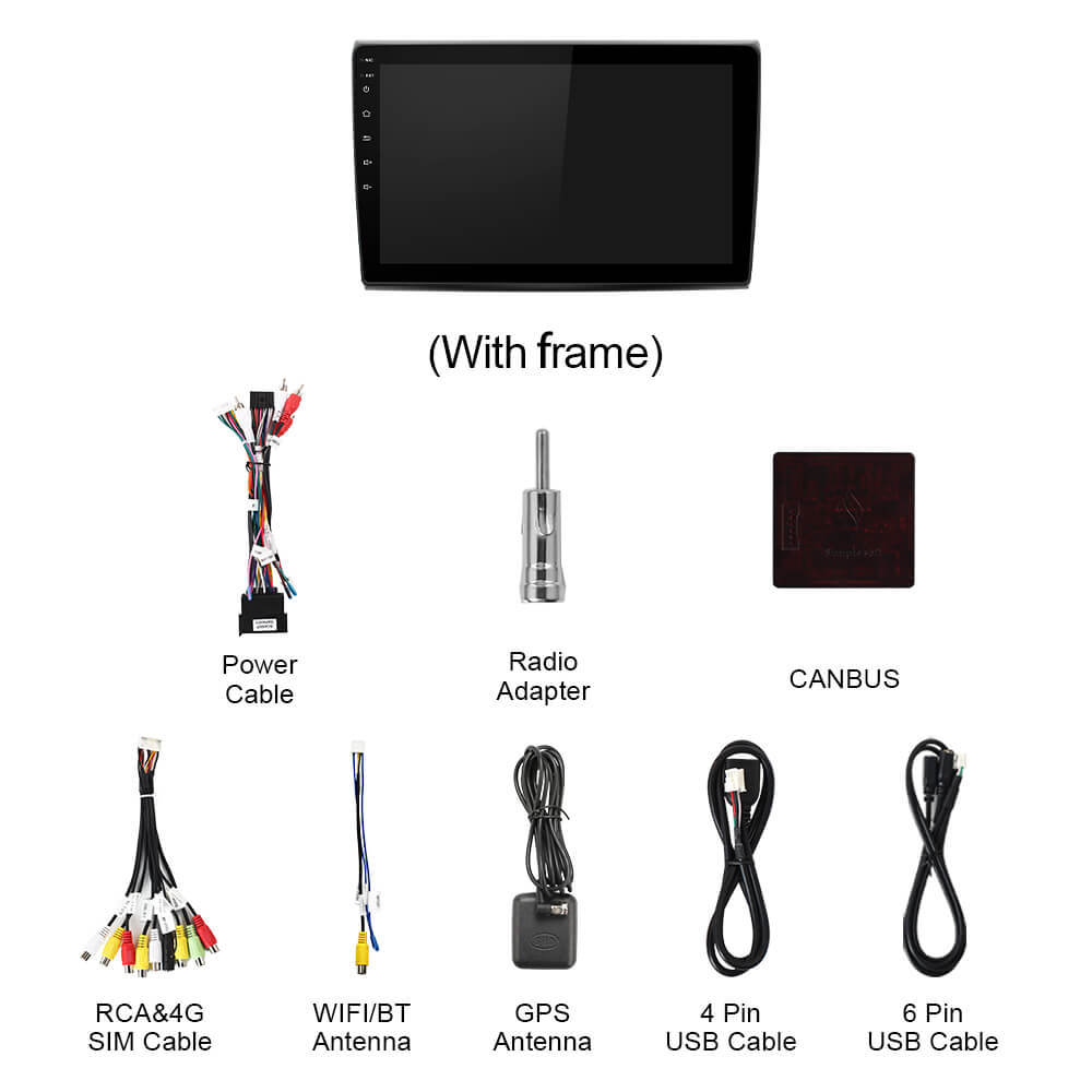 Q74X Qualcomm Android 13 Cat Stereo 9" For Fiat Bravo 2007-2012