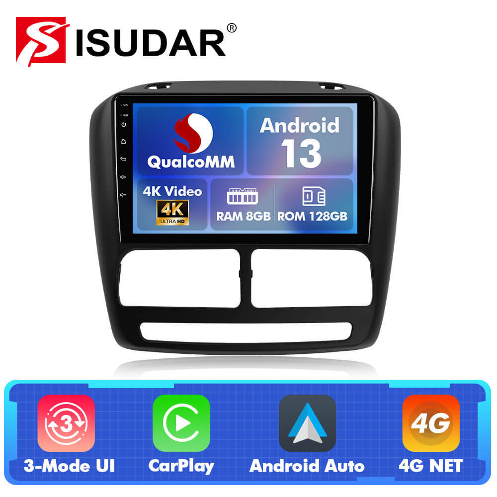 Q74X Qualcomm Android 13 Cat Stereo 9" For Fiat Dobio Eski 2010-2015