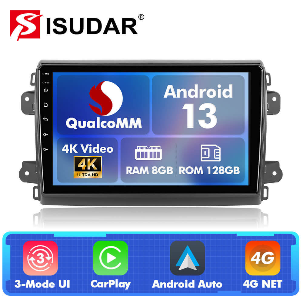 Q74X Qualcomm Android 13 Cat Stereo 9"  For Fiat Ducato Van L3H2 2021-2023
