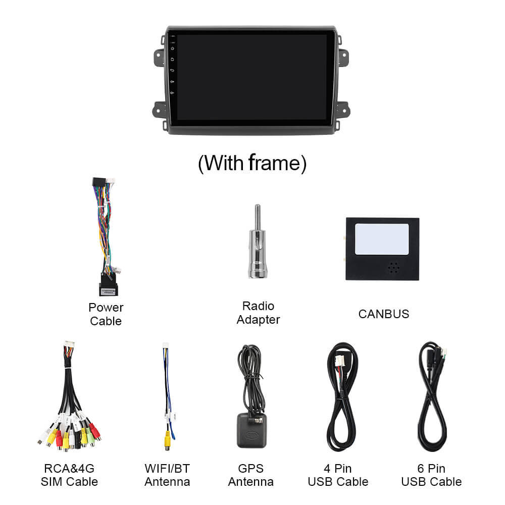 Q74X Qualcomm Android 13 Cat Stereo 9"  For Fiat Ducato Van L3H2 2021-2023