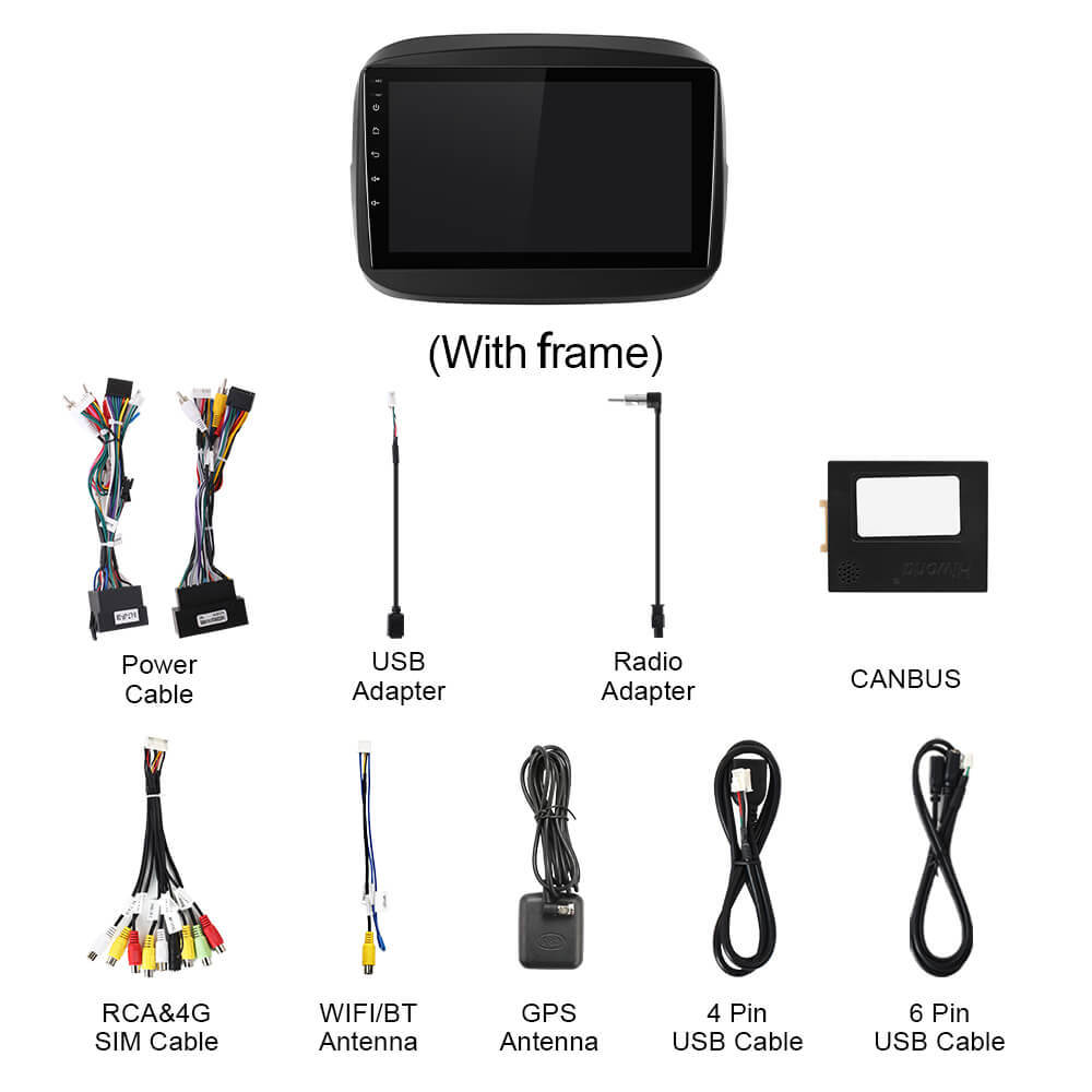 Q74X Qualcomm Android 13 Cat Stereo 9"  For Fiat Mobi 2016-2024