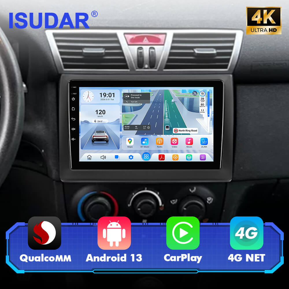 Q74X Qualcomm Android 13 Cat Stereo 9" For Fiat Stilo 2002-2010