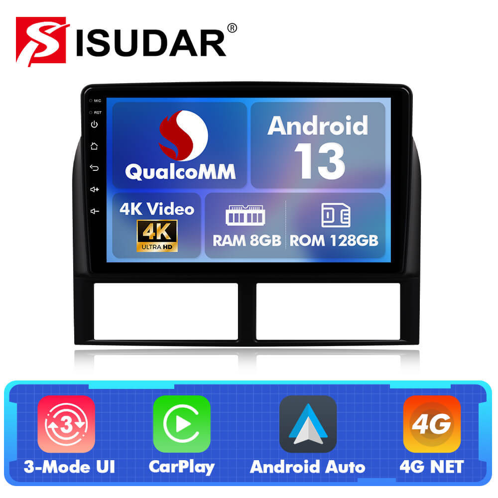 Q74X Qualcomm Android 13 Cat Stereo 9" For Cherokee Patriot 2007-2009