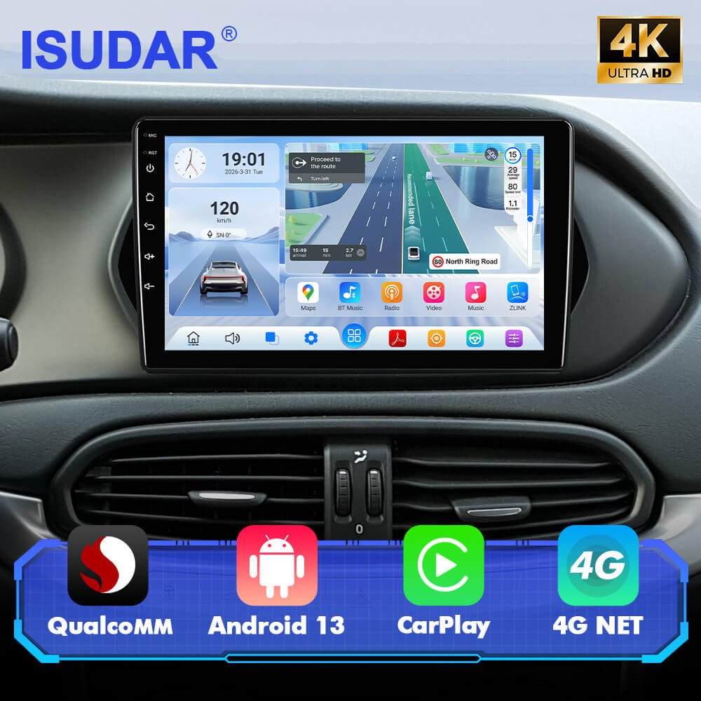 Q74X Qualcomm Android 13 Cat Stereo 9" For Fiat Egea Tipo 2015-2018