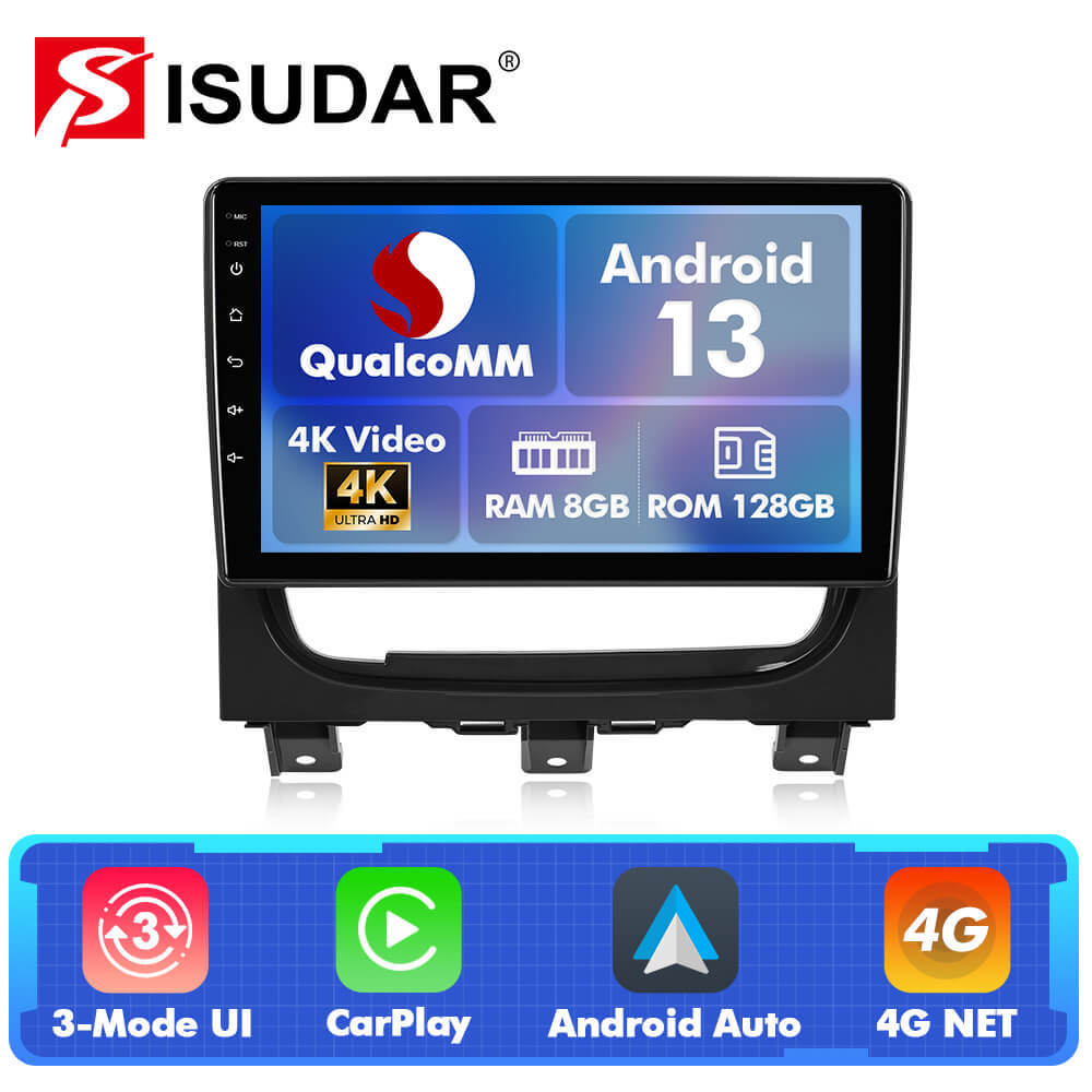 Q74X Qualcomm Android 13 Cat Stereo 9" For Fiat Strada Idea 2012-2016