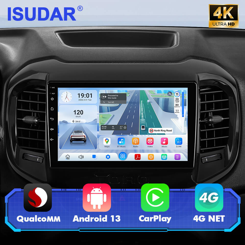 Q74X Qualcomm Android 13 Cat Stereo 9" For Fiat Toro 2017-