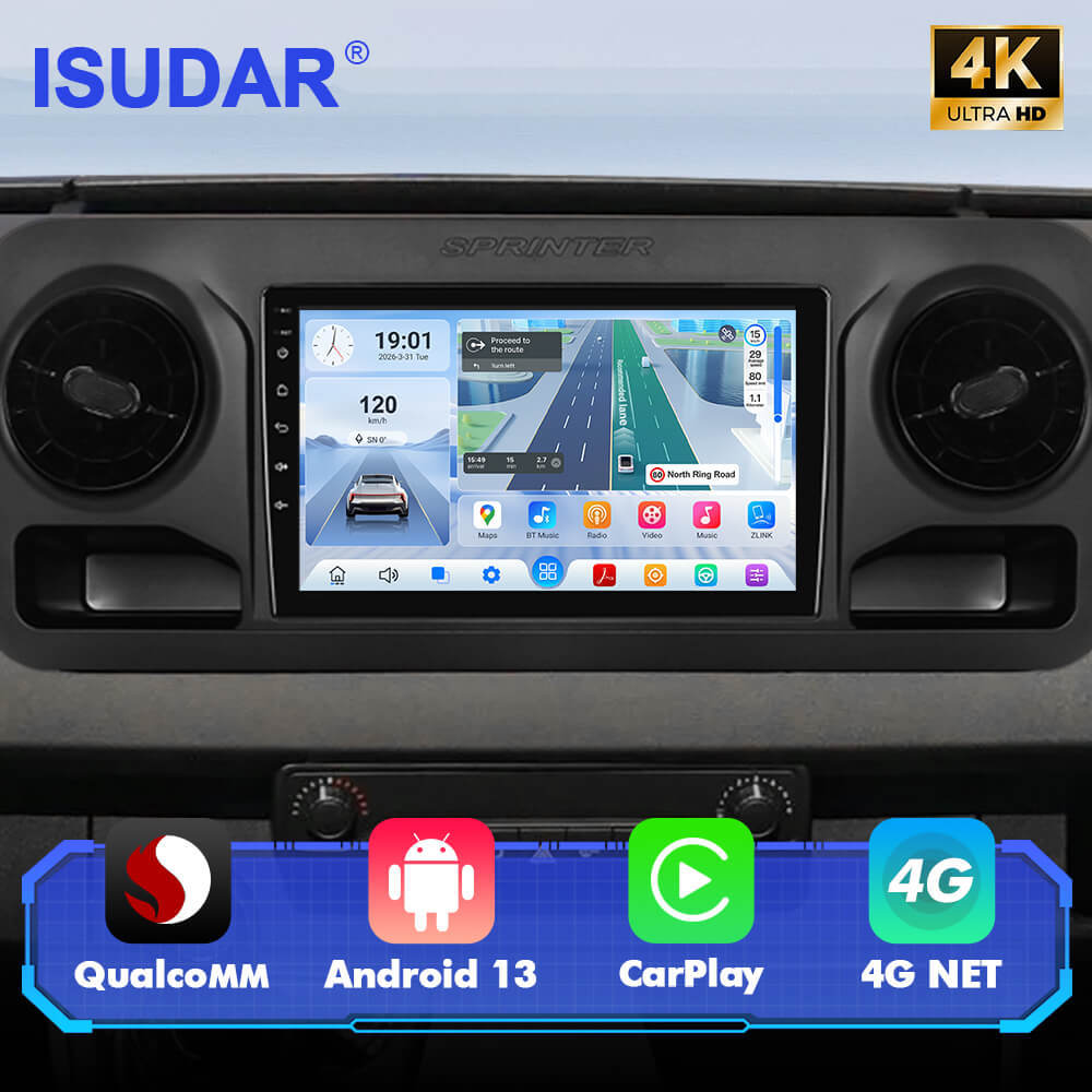 Q74X Qualcomm Android 13 Cat Stereo 10.1" For Mercedes-Benz Sprinter 2018