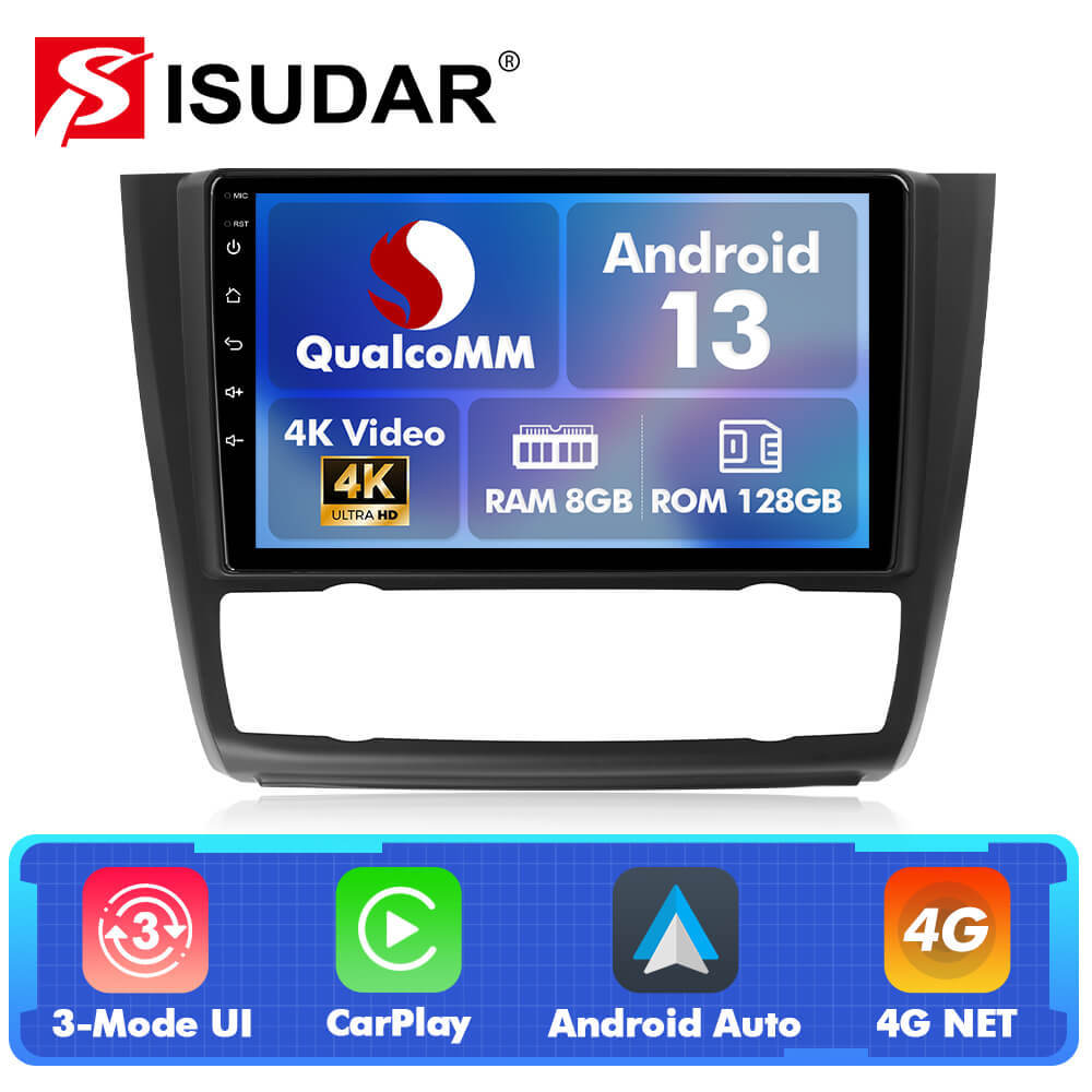 Q74X Qualcomm Android 13 Cat Stereo 10.1" For BMW 1 Series E81