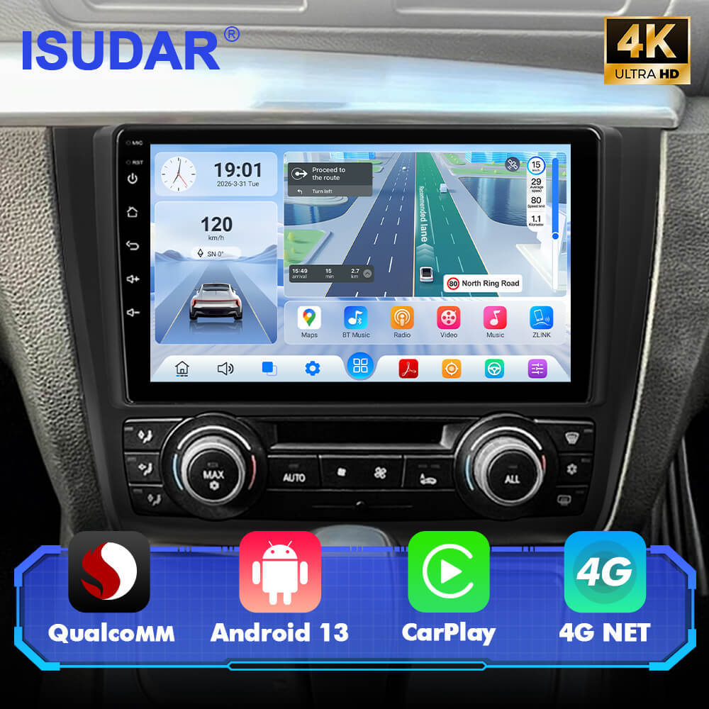 Q74X Qualcomm Android 13 Cat Stereo 10.1" For BMW 1 Series E81