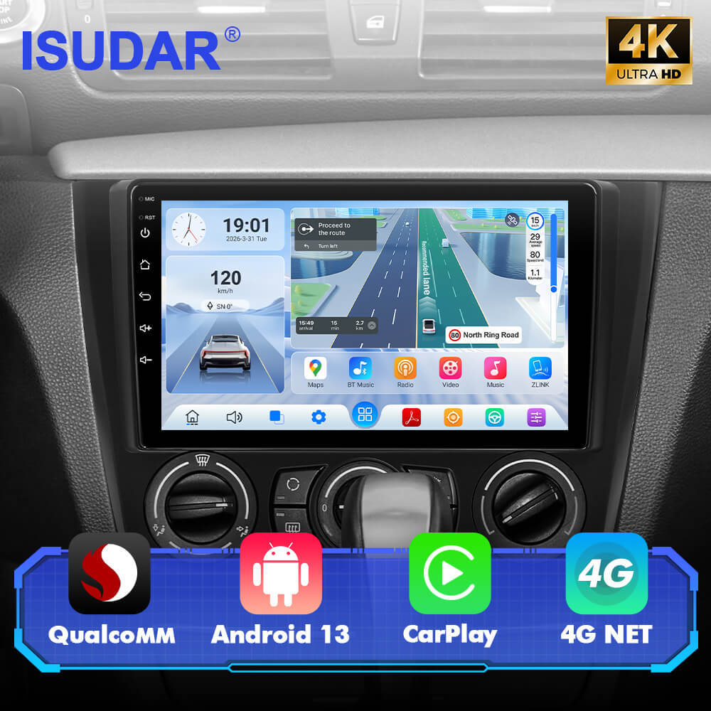 Q74X Qualcomm Android 13 Cat Stereo 10.1" For BMW 1 Series E81