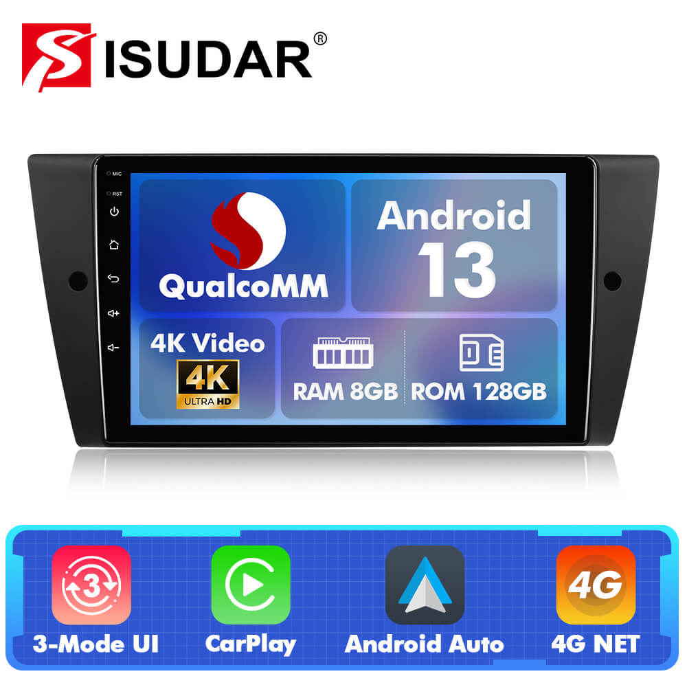 Q74X Qualcomm Android 13 Cat Stereo 10.1" For BMW E90 E91 E92 E93