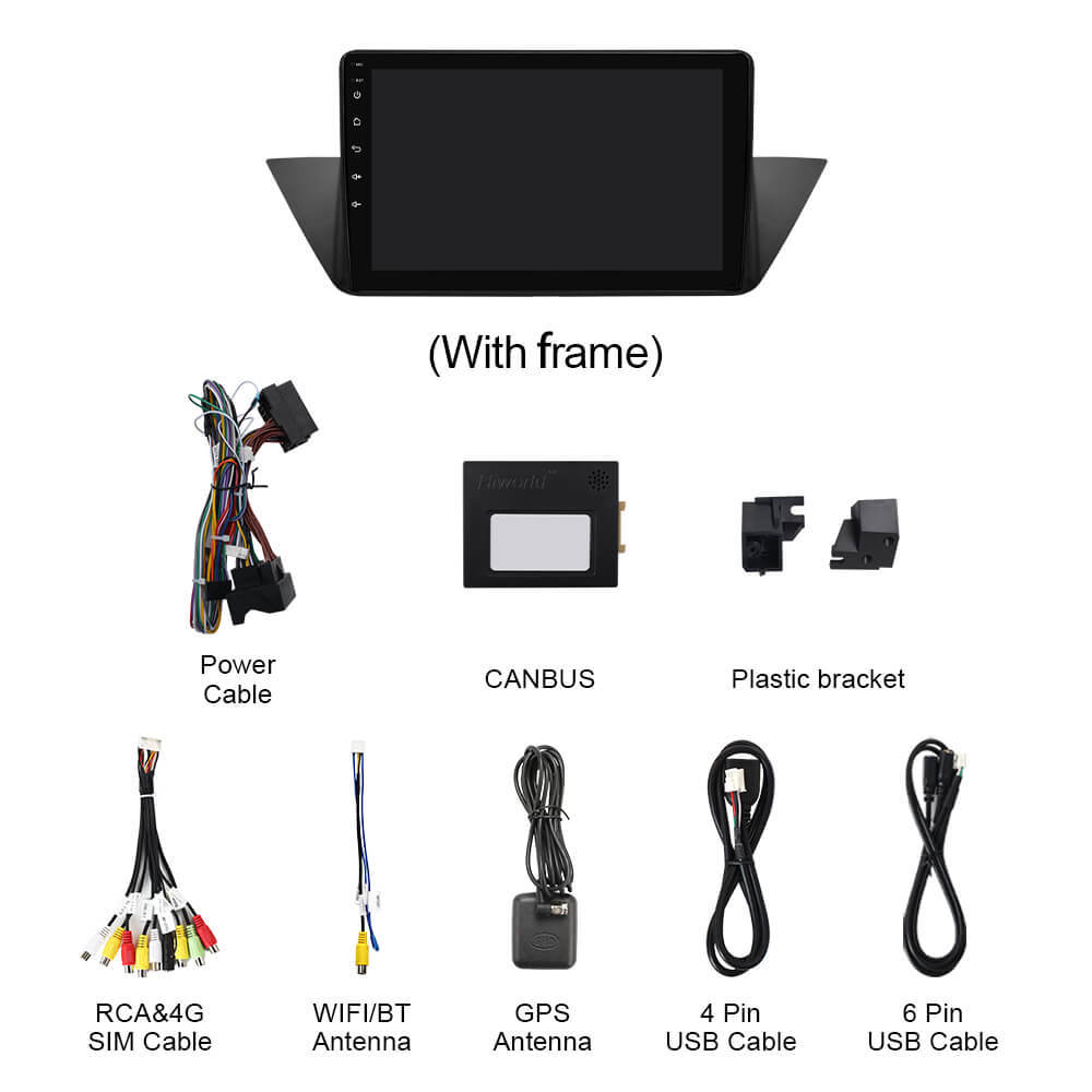 Q74X Qualcomm Android 13 Cat Stereo 10.1" For BMW X1 E84 2009-2015
