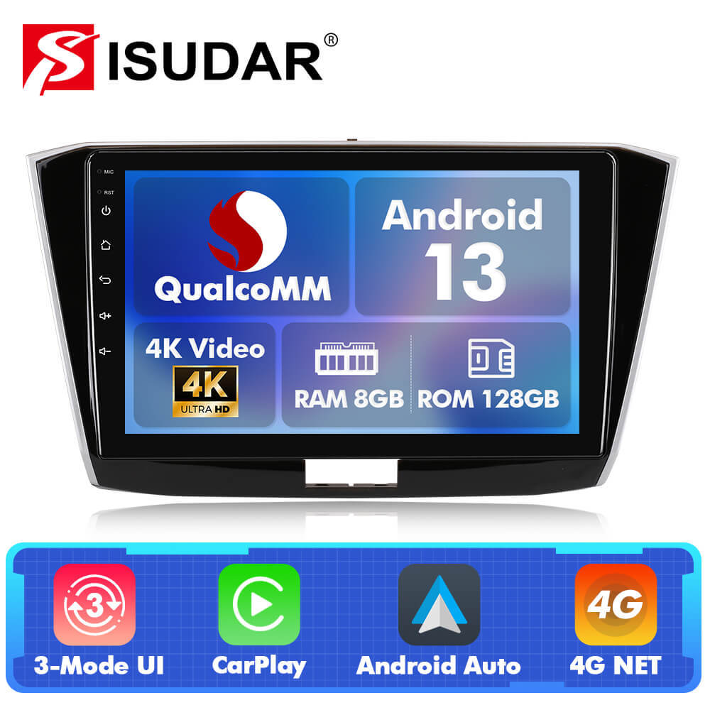 Q74 Qualcomm Android 13 For VW/Passat b8 Magotan 2015- 10" Car Radio