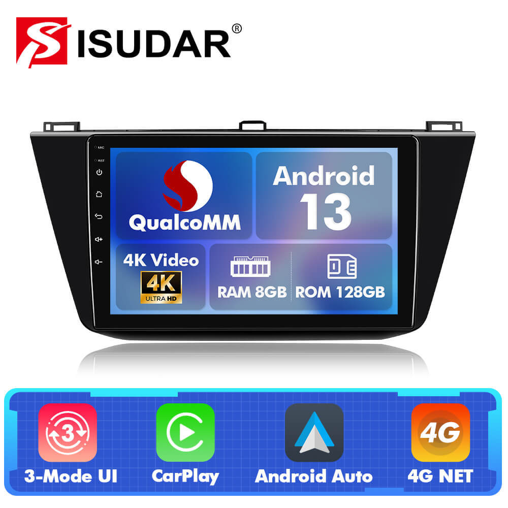 Q74 Qualcomm Android 13 For VW/Volkswagen/Tiguan 2017-2019 10" screen Car Radio