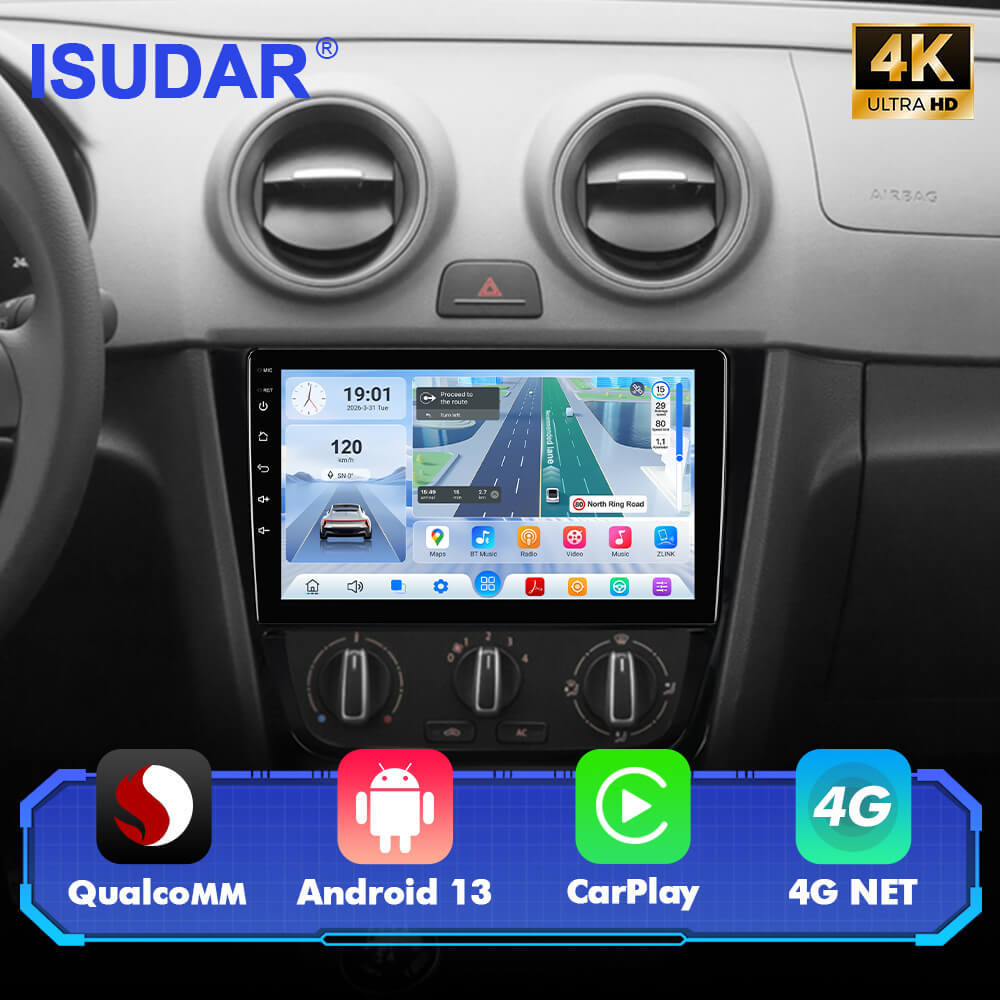 Q74 Qualcomm Android 13 For Volkswagen Gol Saveiroar 9" Car Radio